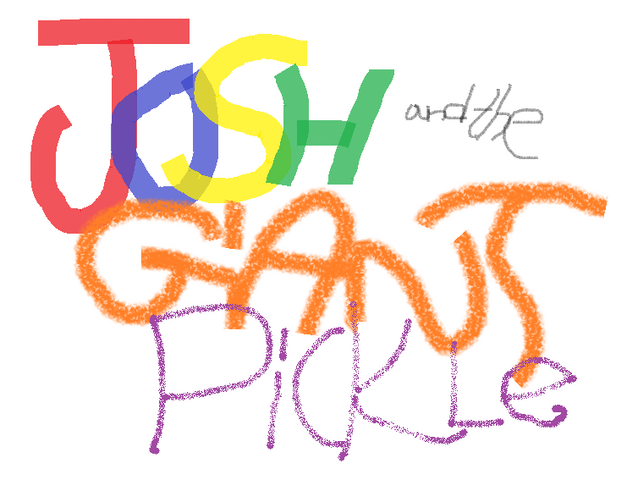 File:Josh and the Giant Pickle logo.png