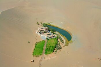 Crecent moon lake