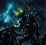 Comic Toa Inika Emerging From Toa Canisters