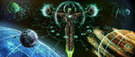 Mata Nui im Weltall