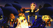 QftT Turaga Onewa With Po-Matoran
