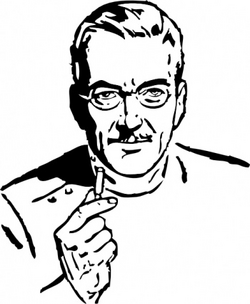 Doctor Clip Art J.S. Steinman Ad