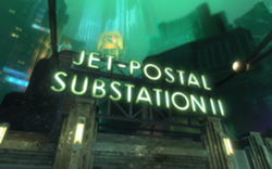 Insegna Sottostazione II Jet Postal