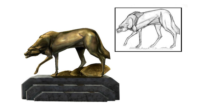 File:Wolf Sculpture Concept.jpg