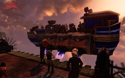 Citizens escape