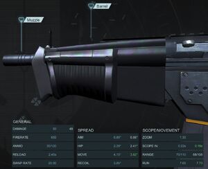 Vulcan Lightweight Barrel