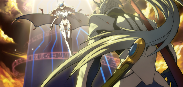 File:Hakumen (Continuum Shift, Arcade Mode Illustration, 2).png