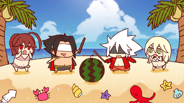 File:Gag Reel (Chronophantasma Extend, Story Mode Illustration, 4, Type A).png