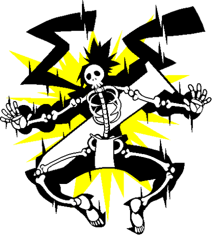 File:Bang Shishigami (Chronophantasma, sprite, electrocuted).png