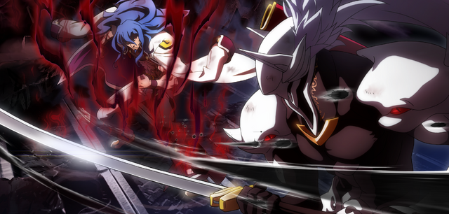 File:Azrael (Centralfiction, arcade mode illustration, 1, type B).png