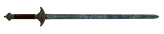 Chinese officer's sword
