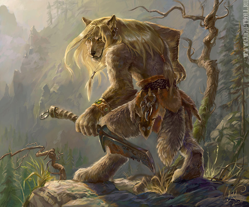 Werewolf by gugu troll