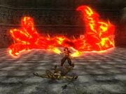 Flame claws