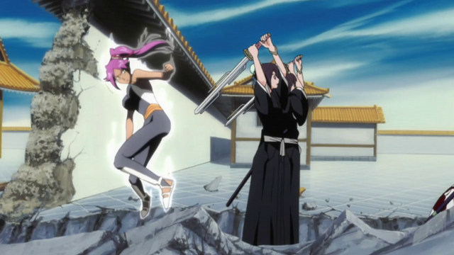 File:Yoruichi Defeats The Hinamoris.png