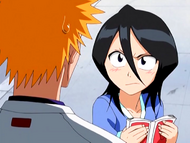 O2 Ichigo zdenerwowany zachowaniem Rukii