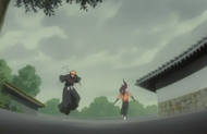 232Ichigo and Yoruichi arrive