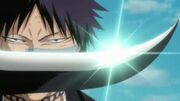 Hisagi intimidando a Findor.jpg