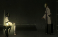 Inaba greets the man in flashback