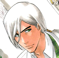 Ukitake green eyes