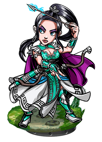 File:Wang Yi, the Cruel Archer II Figure.png