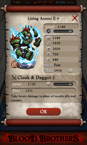File:Living Armor II + Base Stats.png
