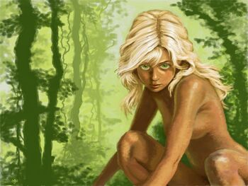Dryad by prestidigitonium