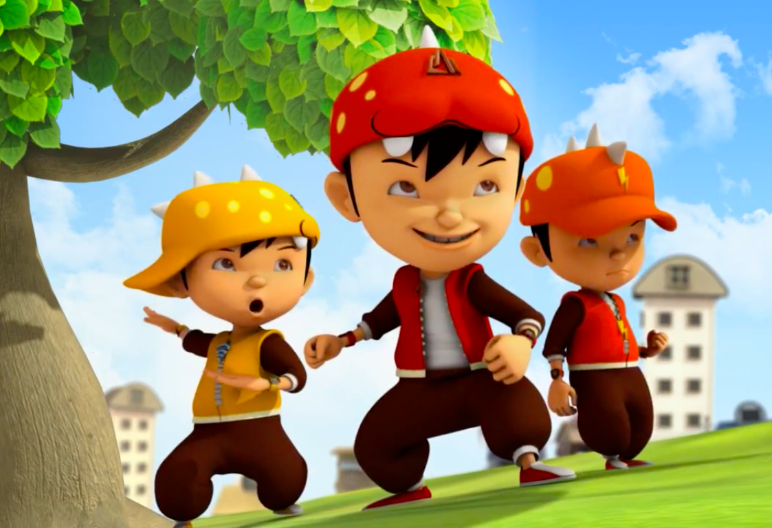 Gambar Mewarnai Boboiboy  Kuasa  7 Serba Serbi Gambar