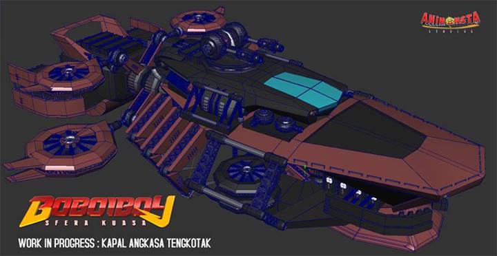Tengkotak's Spaceship  Boboiboy Wiki  FANDOM powered by 