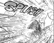 Muscular attacked by water
