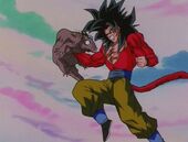 Goku derrota Naturon Shenron