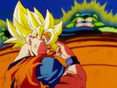 Goku despedint-se i Cèl·lula semi.png