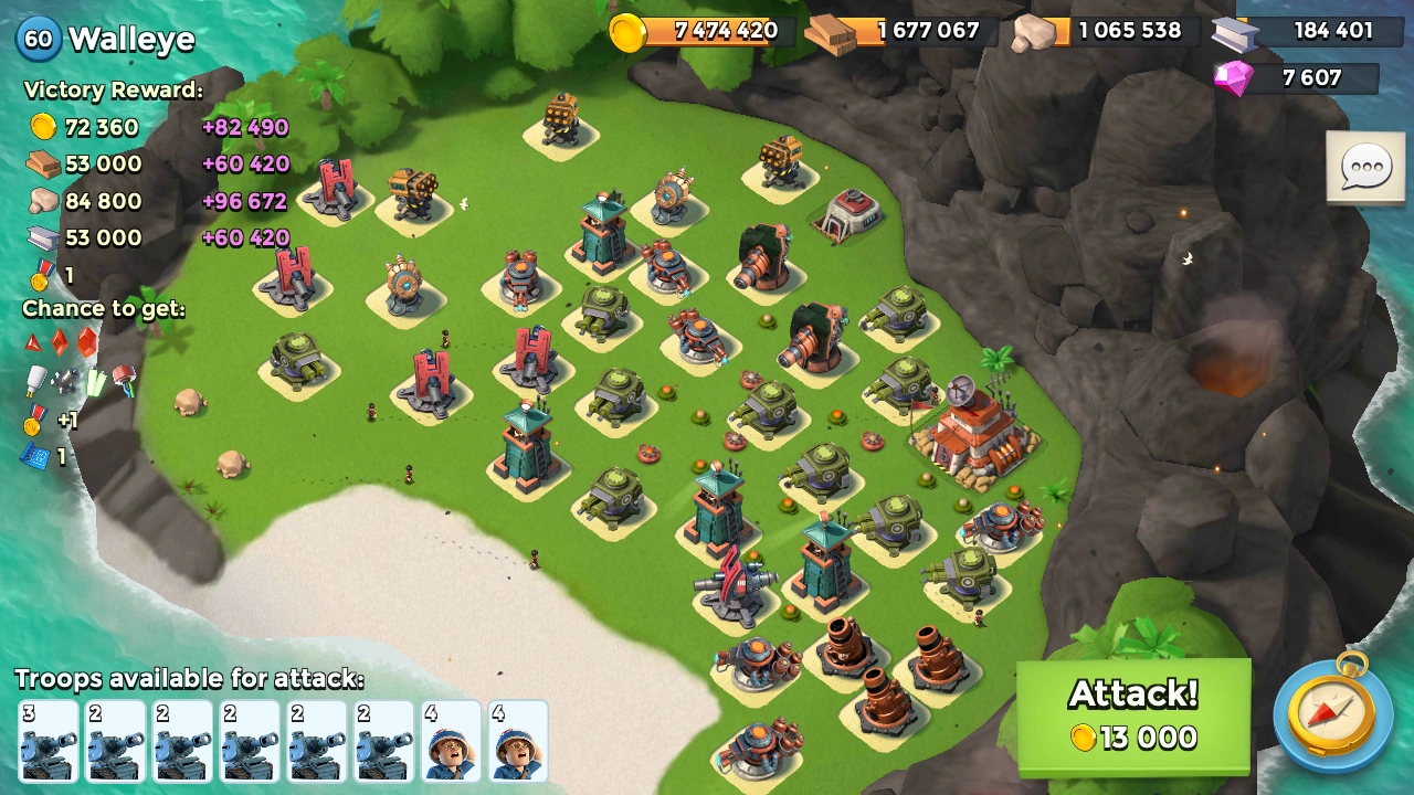 Boom beach grappler