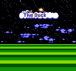 The Duck - title screen