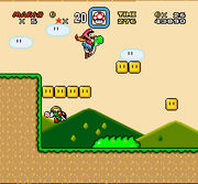 Super mario world gameplay