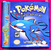 Pokemon Sapphire box