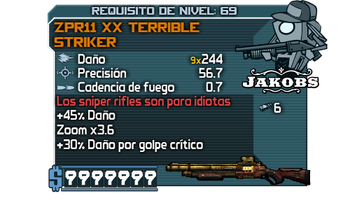 ZPR11 XX Terrible Striker