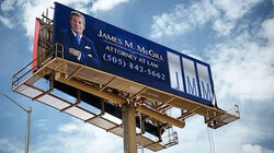 James McGill billboard