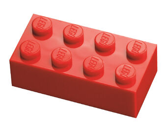 Red LEGO Brick