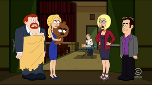 The bully in the background