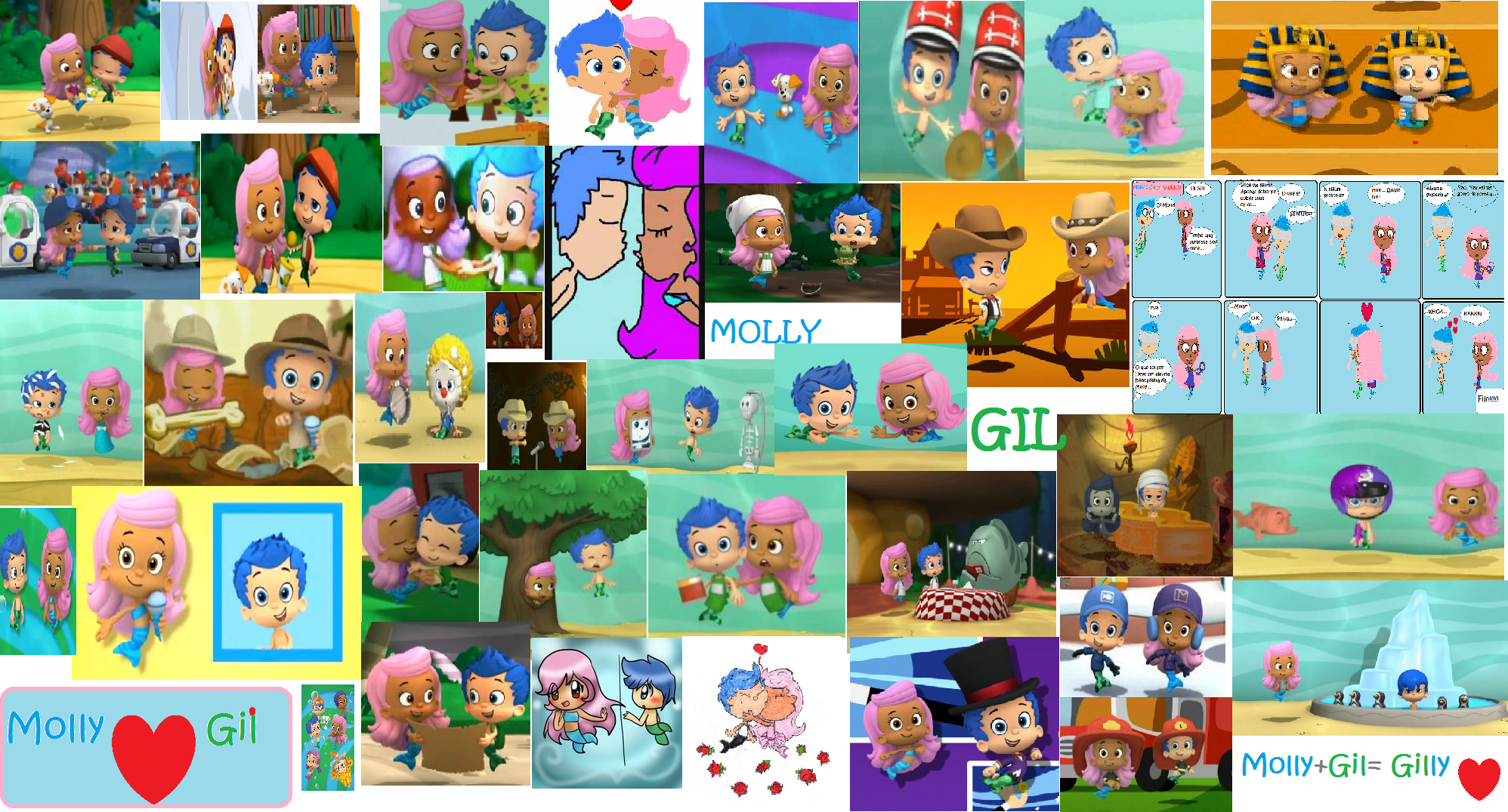 Bubble Guppies Gil And Molly Moments