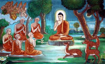 Monks with Buddha heimat-fuer-tiere de