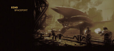 Echo spaceport