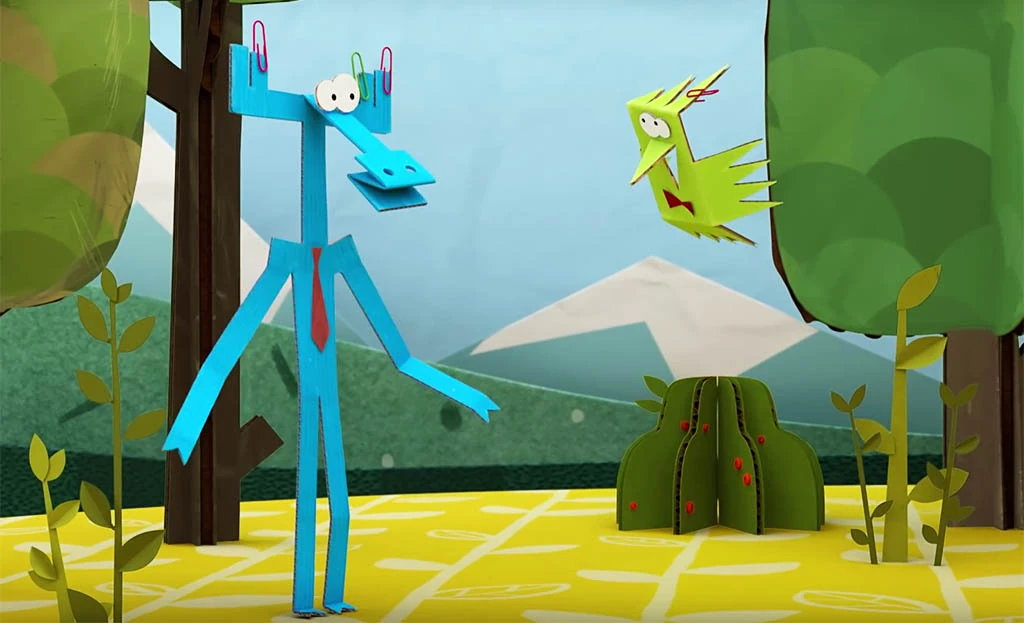 Бумажки мультик картинки