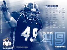 2003 Schedule