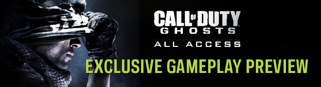 Call of Duty Ghosts Livestream Header