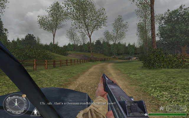 File:Road block Normandy Route N13 CoD1.png