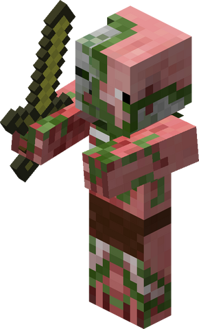 File:Minecraft Zombie Pigman.png