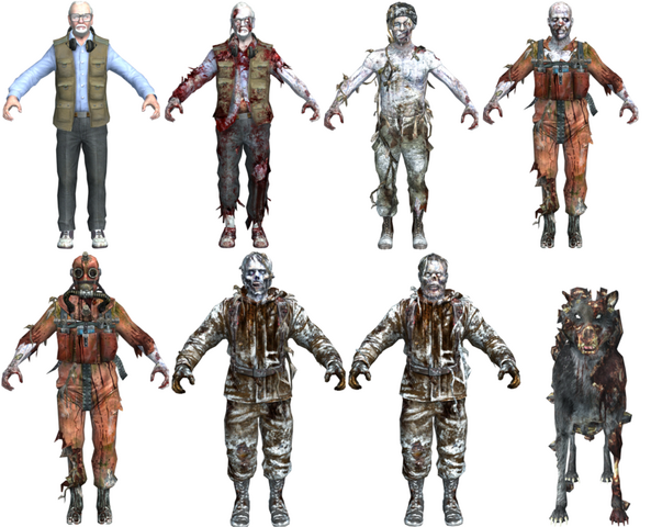 File:Call of the Dead zombie character models BO.png