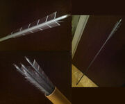 Katniss everdeen s training arena arrows by solemnwishes-d4qzh6s