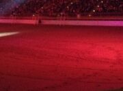 Red dance floor